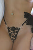 Sexy Lola Luna Guil Black Lace Thong